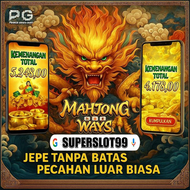 Superslot99 | Slot Mahjong Ways Jepe Tanpa Batas Pecahan Luar Biasa by Hey siriusly